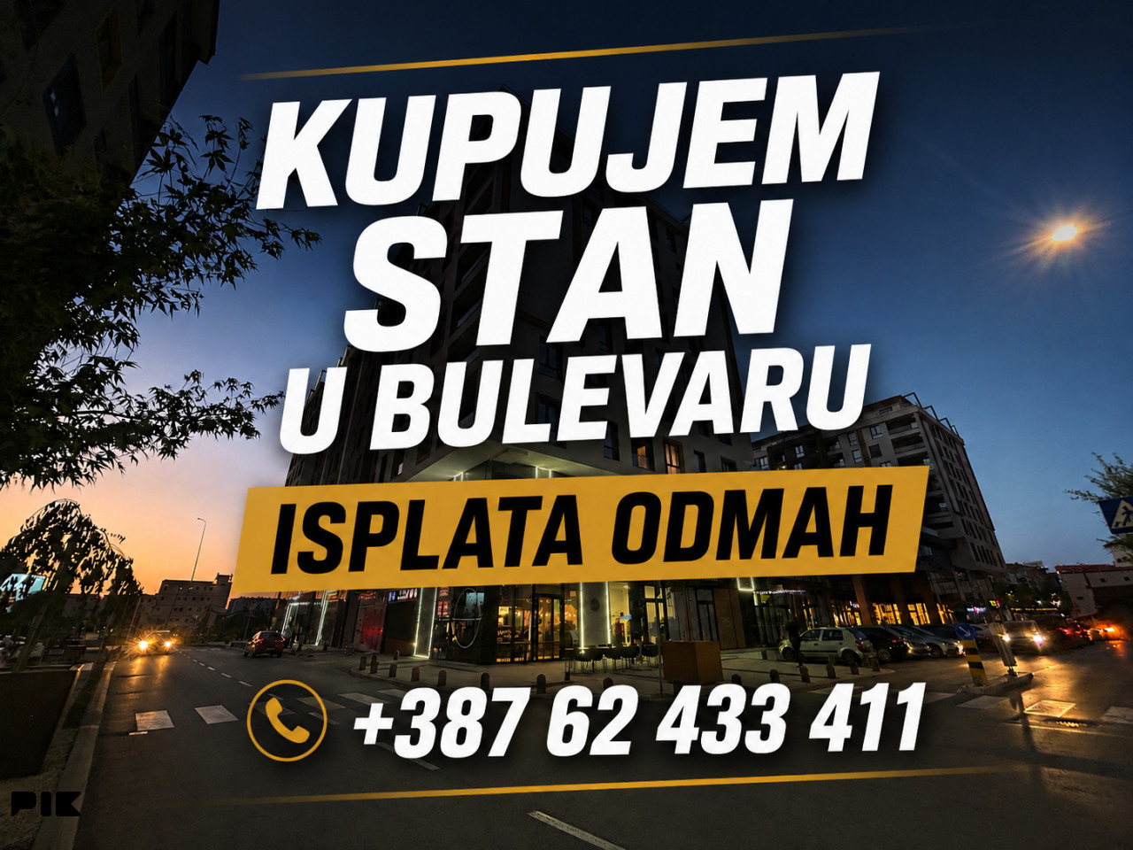 Dvosoban stan | Bulevar | Novogradnja | Stup