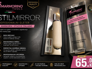 Marmorino Tools Stilmirror INOX gleter za Marmorino i Stucco
