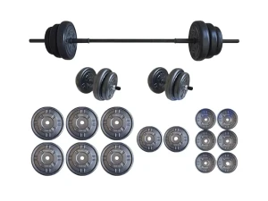 Set tegova platinum sa šipkom 75 kg