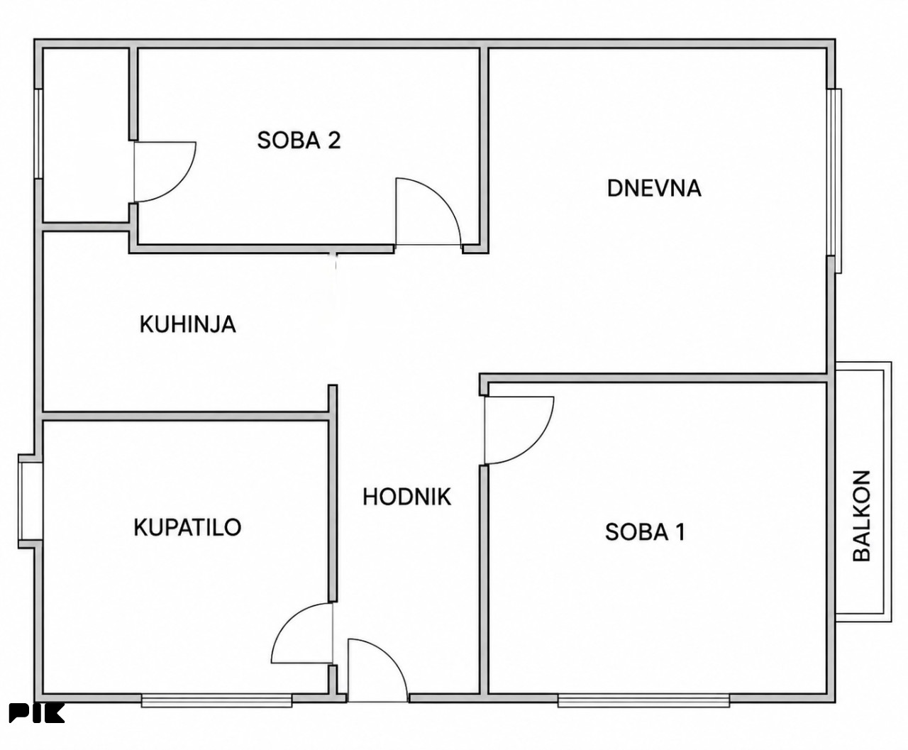 Dvoiposoban stan - Bulevar - 59m2 3