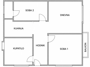 Dvoiposoban stan - Bulevar - 59m2 photo 3