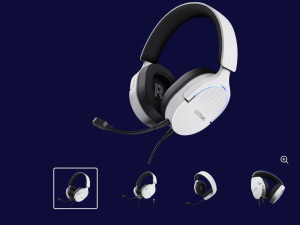 Trust GXT 490 Fayzo RGB 7.1 USB Gaming Headset White