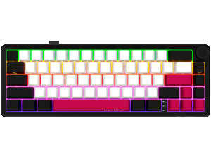LORGAR KBP70MW, Wireless 65% Mechanical Gaming Keyboard Pro,