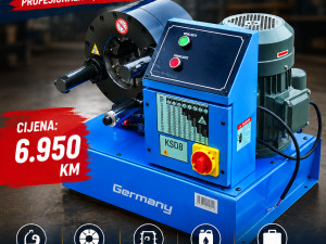 PRESA ZA HIDRAULIČNA CRIJEVA BRECKNER KSD8 | 500 T | 220V