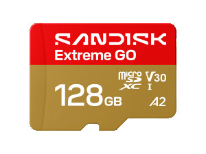 Micro SD SanDisk Extreme GO 128GB 240MB/s -SDSQXGN-128G-GN6MN