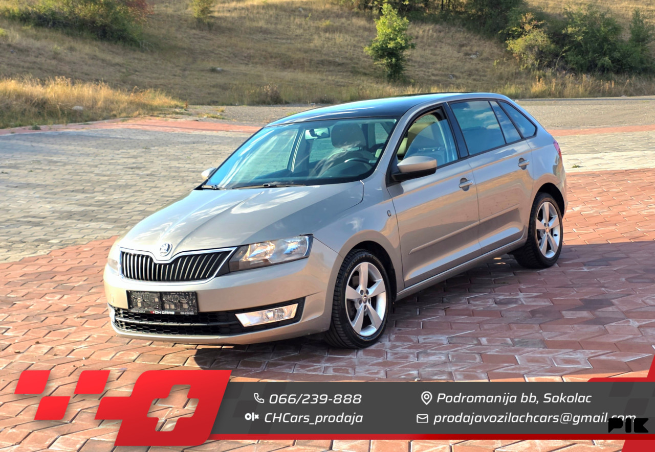 Skoda Rapid 2014 77KW Max Full Oprema Pano, Navi