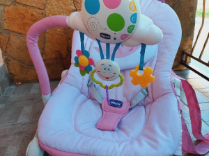 LEZALJKA LJULJASKA Za Bebe  CHICCO  baloon  0-18 KG MISS PINK