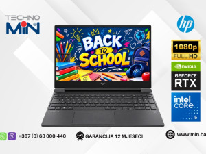 HP Victus 15-fa2050nw 15.6" Core 5 210H, 16GB RAM 512GB, RTX 5050