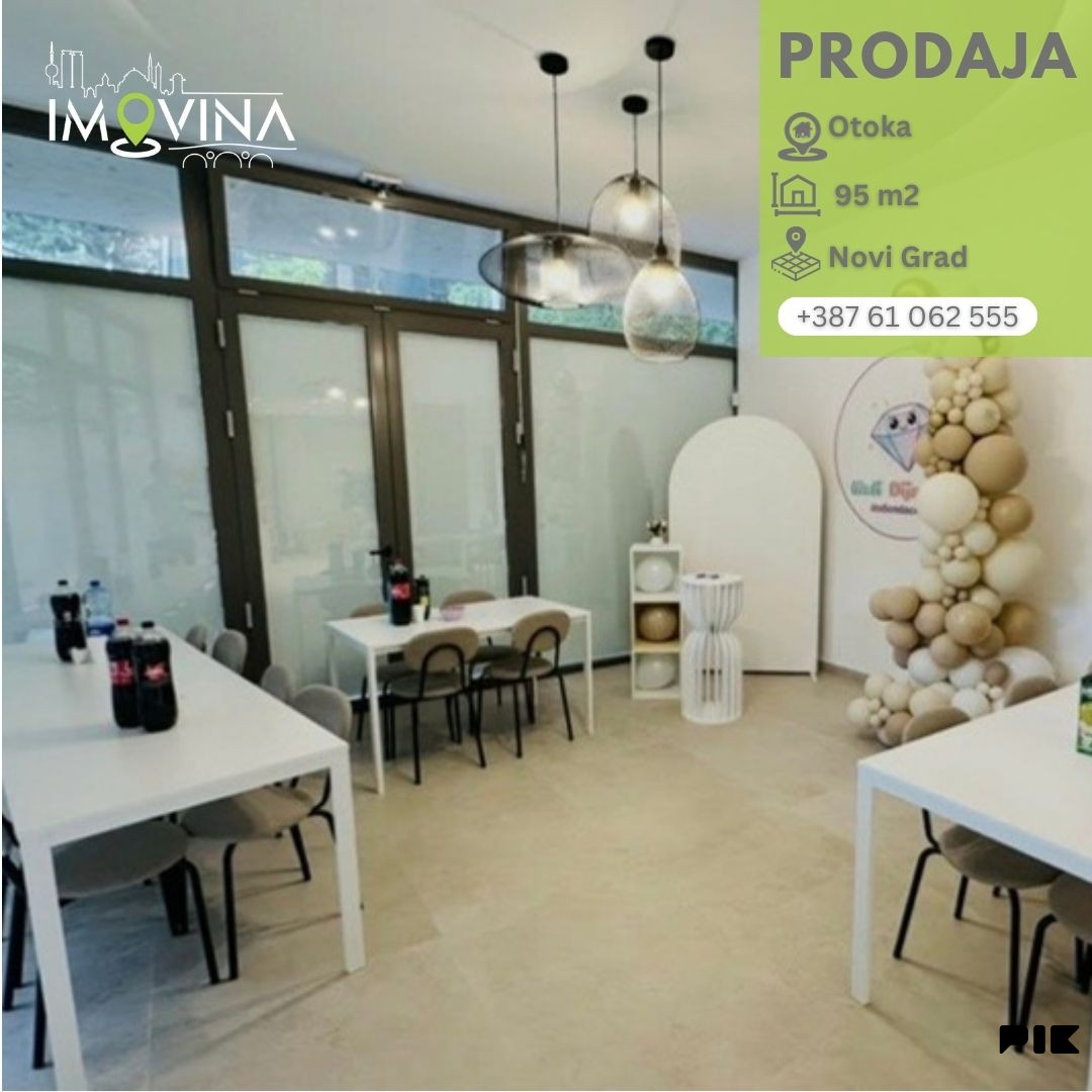 100972 Razrađen posao-Igraonica 95m2, Otoka