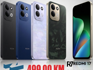 XIAOMI REDMI 17 8/256  7500mAh | PUNJAČ + MASKA