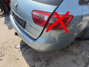 Gepek vrata branik stopa lijeva Seat Ibiza 2011 (fotografija 5)