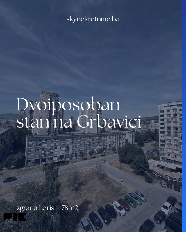 Dvoiposoban stan, Loris - Grbavica I SKY nekretnine