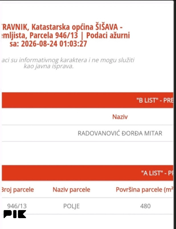 Plac Vlašić Babanovac 4