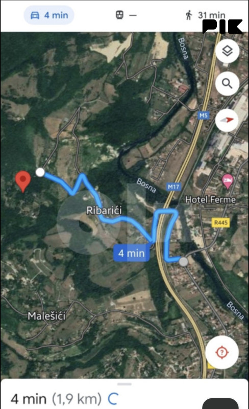 Zemljište Sarajevo -Ilijaš 1650m2 3