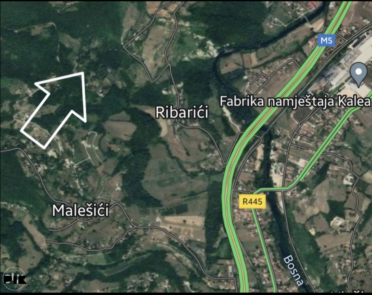 Zemljište Sarajevo -Ilijaš 1650m2 4