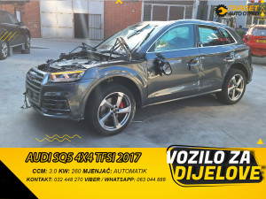 DIJELOVI AUDI SQ5 3.0 TFSI QUATTRO 4X4 2017 MJENJAC MOTOR CWGD