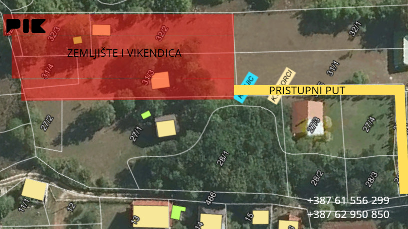 VIKENDICA I ZEMLJIŠTE - BORAČKO JEZERO - 3.010 m2 - mojagent.ba 19