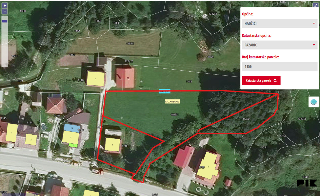 Pazaric zemljiste 3296 m2