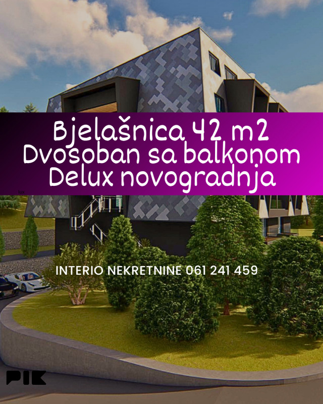 Bjelašnica 42 m2 delux apartman sa balkonom top lokacija