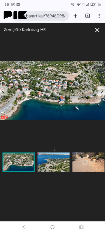 Zemljište Karlobag HRVATSKA 2