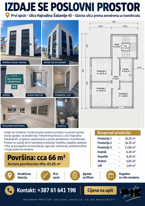 Poslovni prostor Sarajevo - Novi Grad