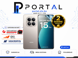 Xiaomi Redmi Note 15 Pro 4G 8/256GB - 200MP - 2G Garancije