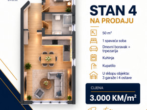Stan Gradačac 50m2 photo 2