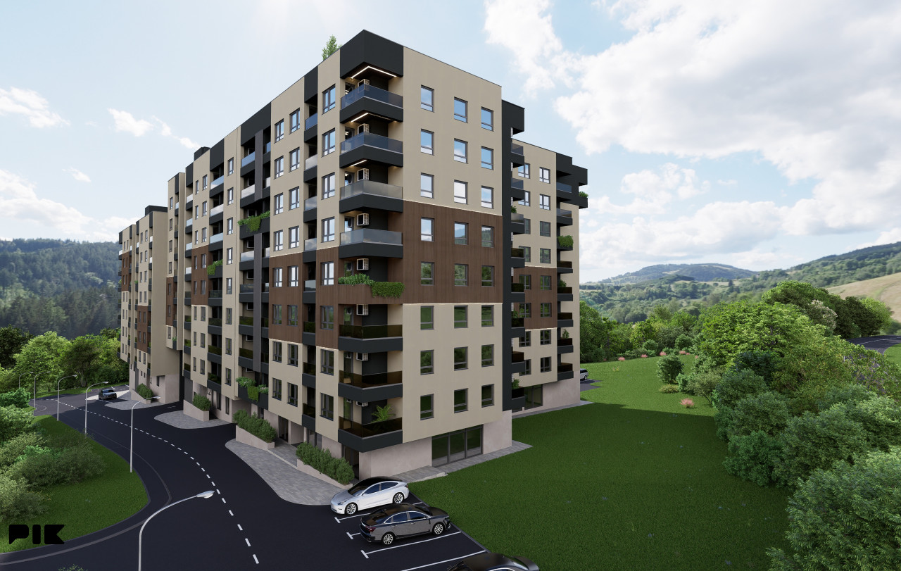 DVOSOBAN STAN 45m2, NOVOGRADNJA HISETA - KOČIĆEV VIJENAC 3