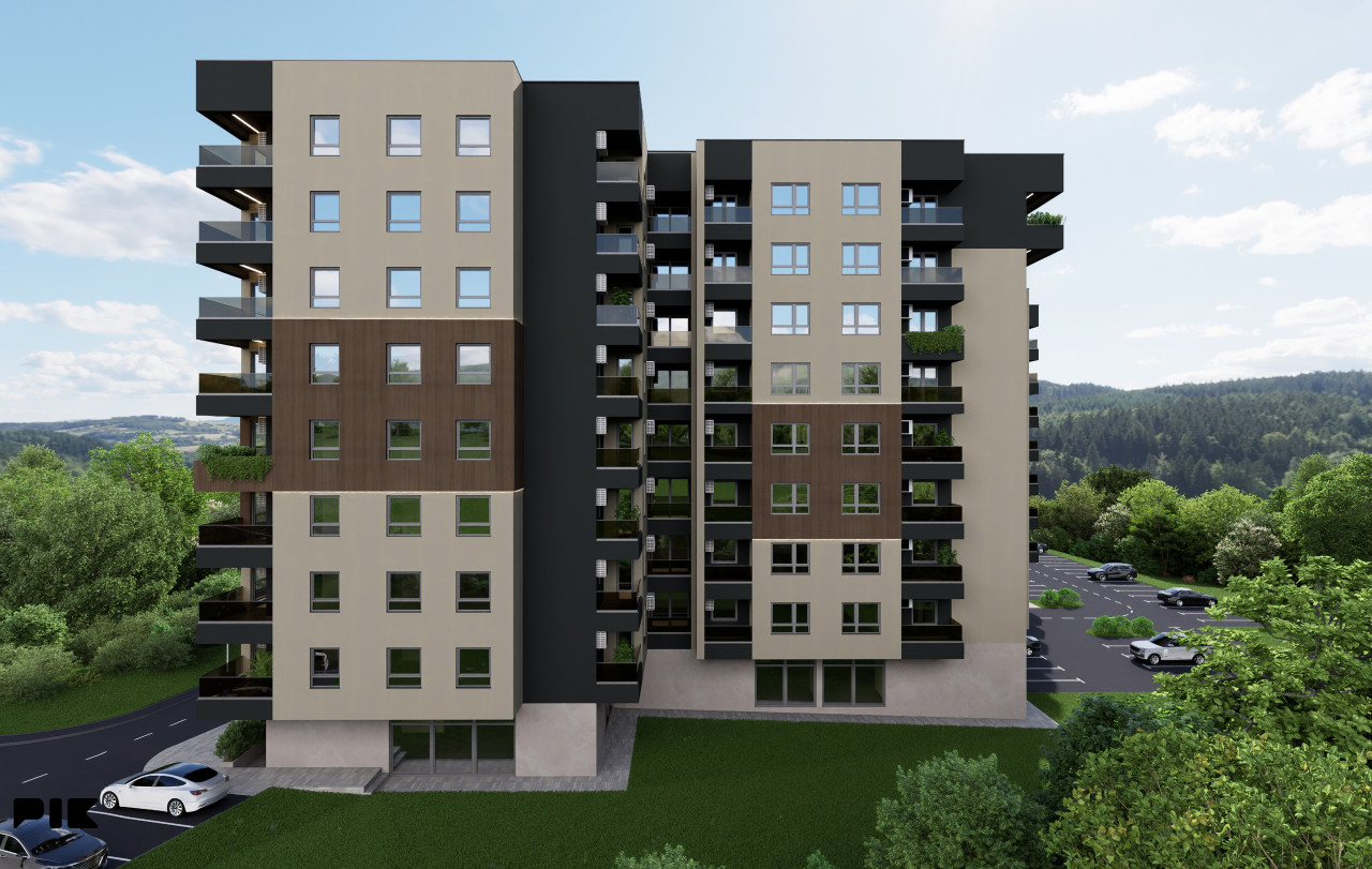 DVOSOBAN STAN 45m2, NOVOGRADNJA HISETA - KOČIĆEV VIJENAC 4