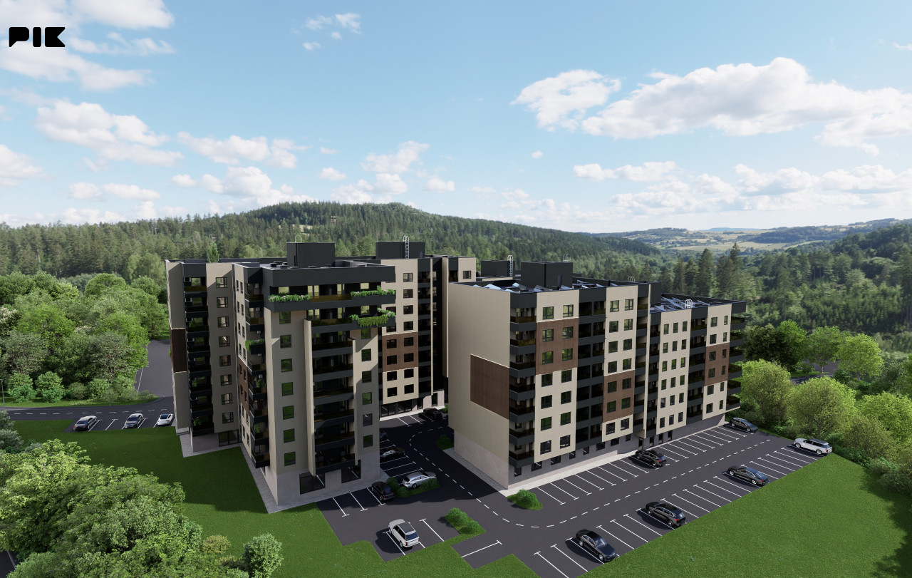 DVOSOBAN STAN 45m2, NOVOGRADNJA HISETA - KOČIĆEV VIJENAC 7