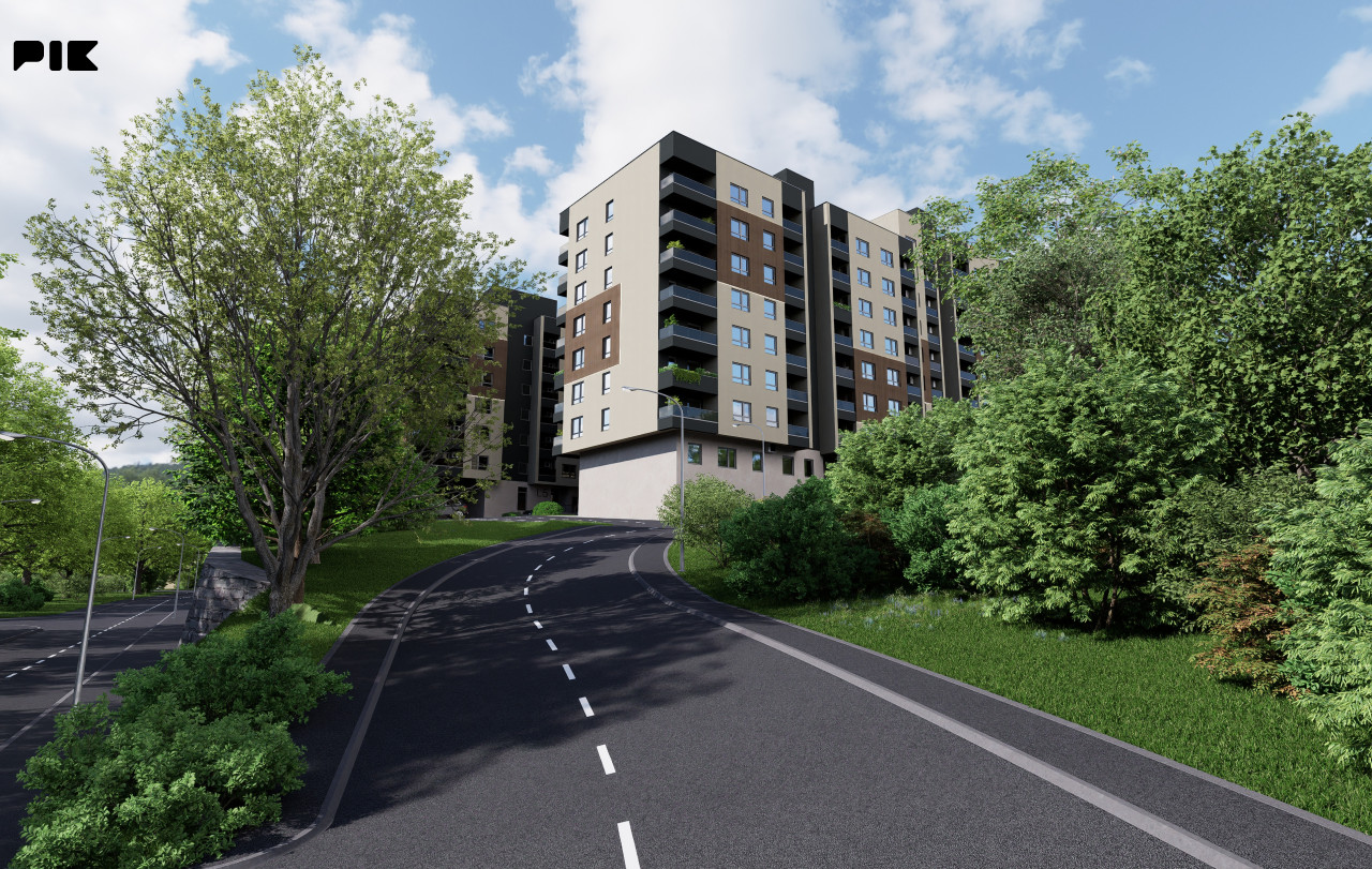 DVOSOBAN STAN 45m2, NOVOGRADNJA HISETA - KOČIĆEV VIJENAC 8