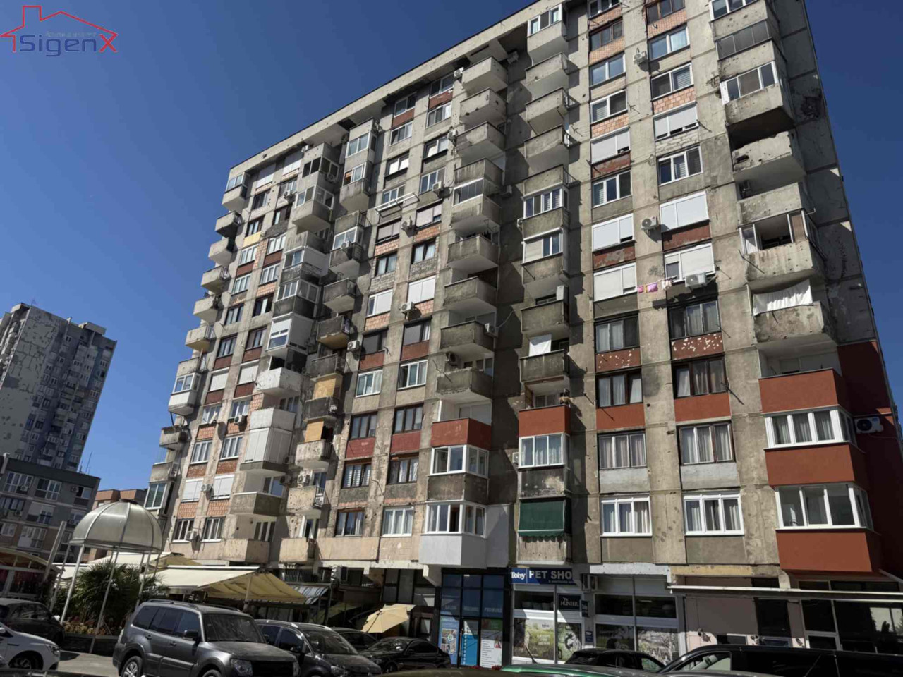 Dvosoban namješten stan / dvostrano orijentisan/ Porodice Ribar