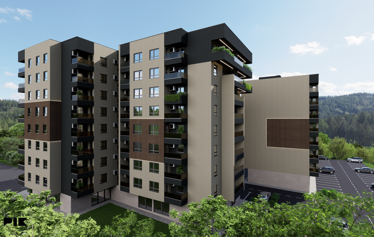 DVOSOBAN STAN 35m2, NOVOGRADNJA HISETA - KOČIĆEV VIJENAC 5