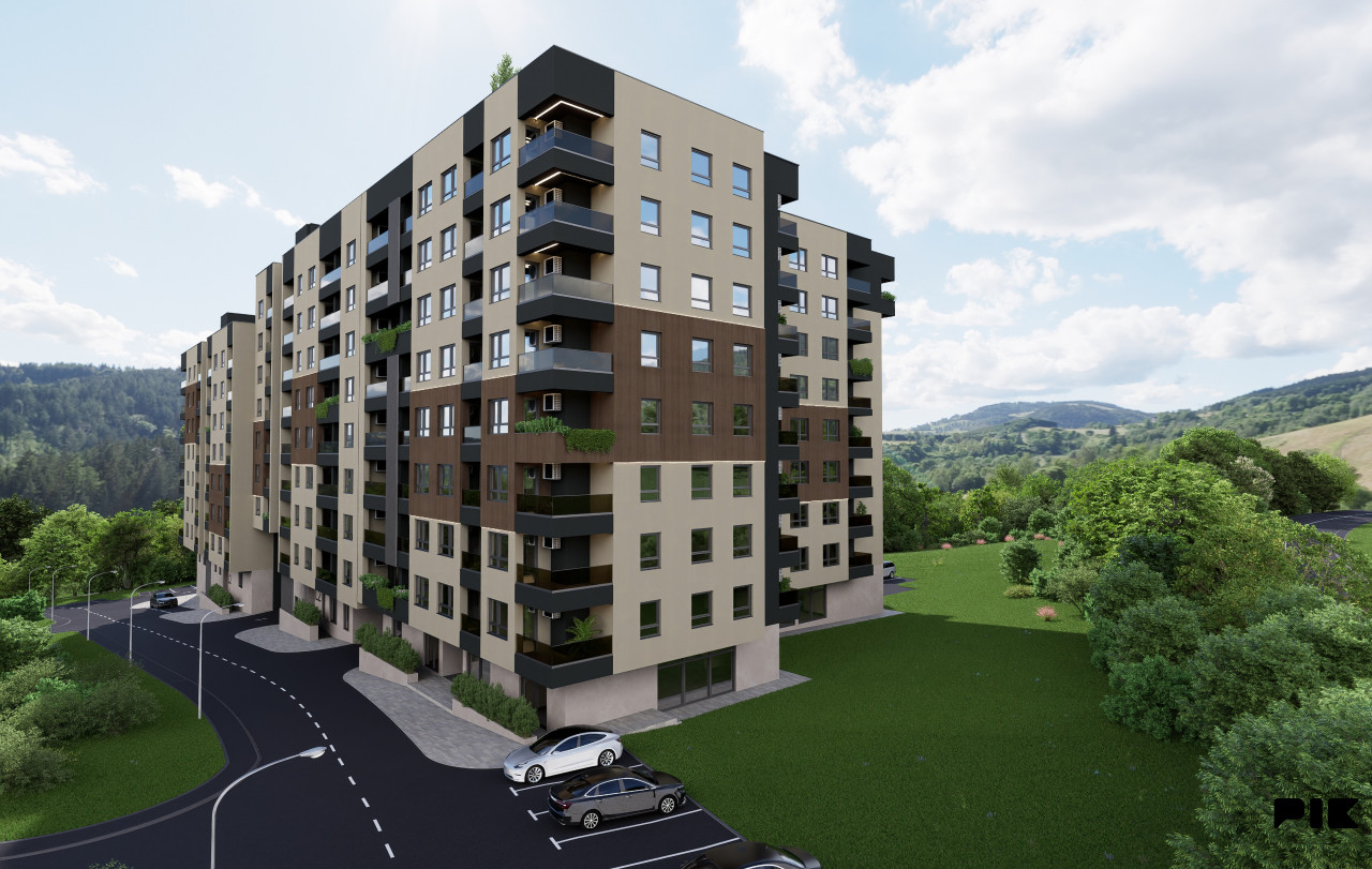 TROSOBAN STAN 60m2, NOVOGRADNJA HISETA - KOČIĆEV VIJENAC 3