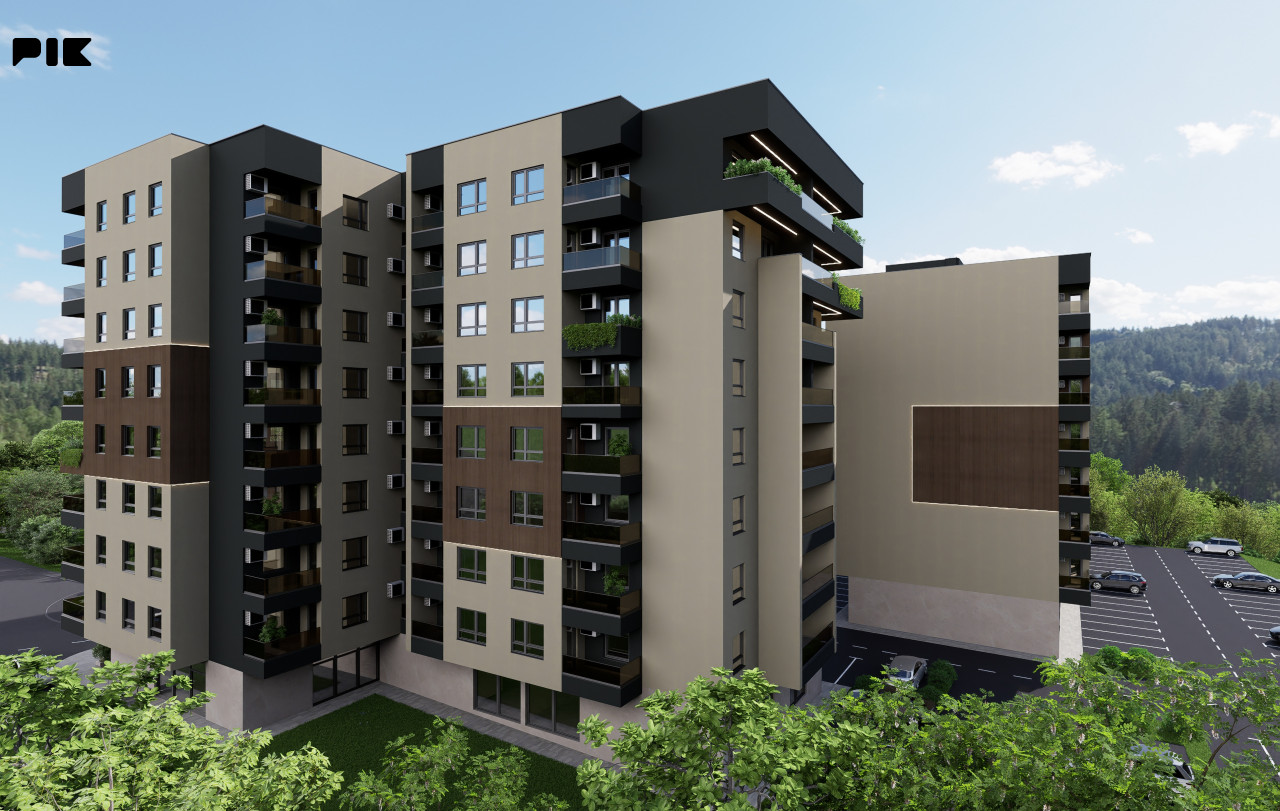 DVOSOBAN STAN 41m2,  NOVOGRADNJA HISETA - KOČIĆEV VIJENAC 5