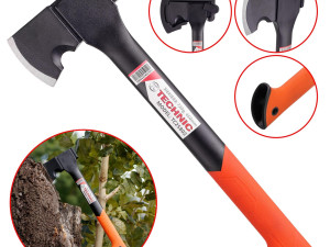 Sjekira Za Drvo Narandžasto-Crna 720GR 450MM TC25802