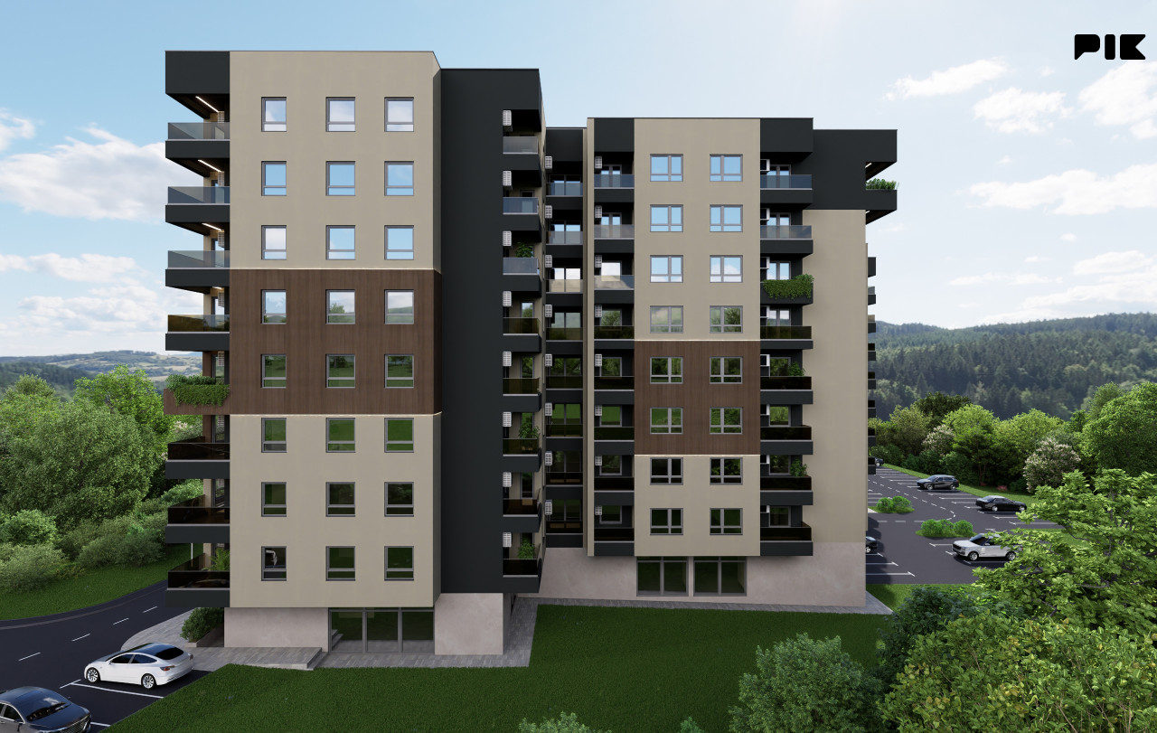 TROSOBAN STAN 51m2, NOVOGRADNJA HISETA - KOČIĆEV VIJENAC 5