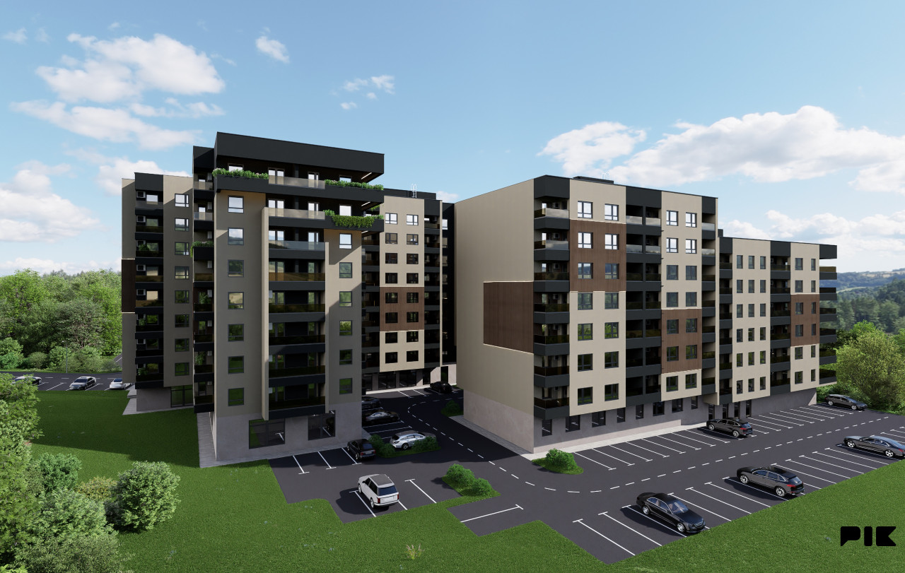 TROSOBAN STAN 51m2, NOVOGRADNJA HISETA - KOČIĆEV VIJENAC 7