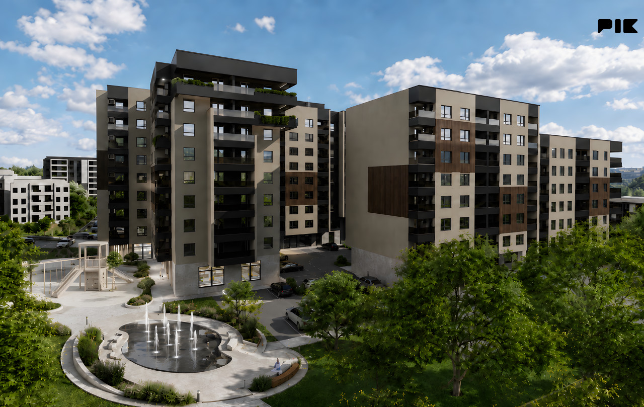 TROSOBAN STAN 51m2, NOVOGRADNJA HISETA - KOČIĆEV VIJENAC 2