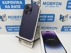 Apple iPhone 14 Pro 128 GB, 100% baterija