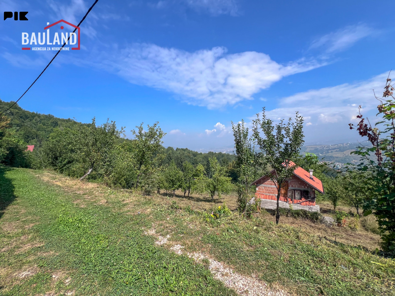 Parcela površine 3580m2 sa vikendicom, Malešići, Ilijaš 19