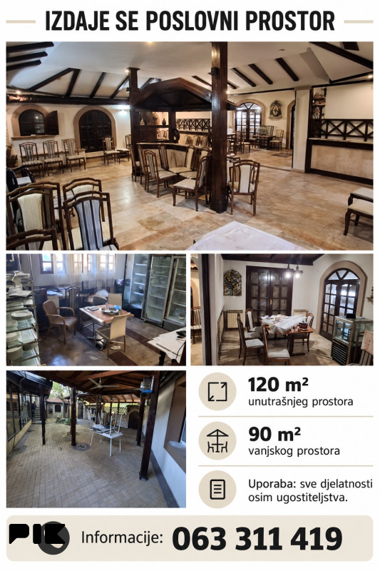 Poslovni prostor Mostar 210m2