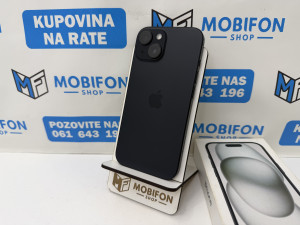 Apple iPhone 15 256 GB 100% baterija