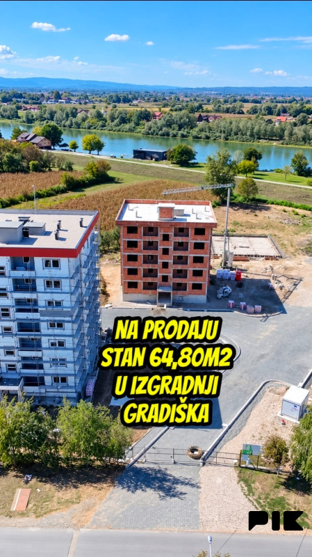 Stan u izgradnji - 64.80 m2