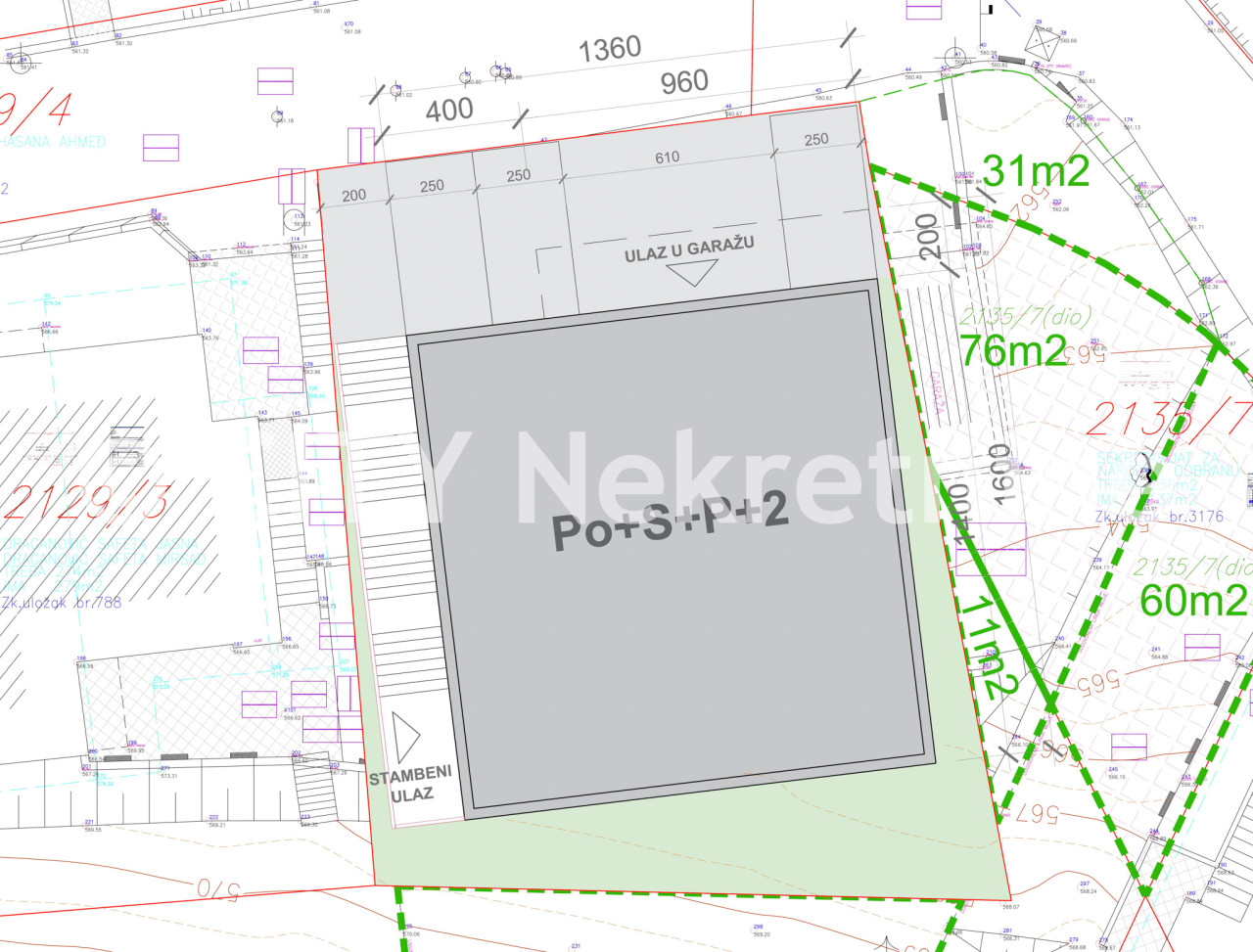 Građevinsko zemljište - Novo Sarajevo - Hrasno brdo - 366 m2 14