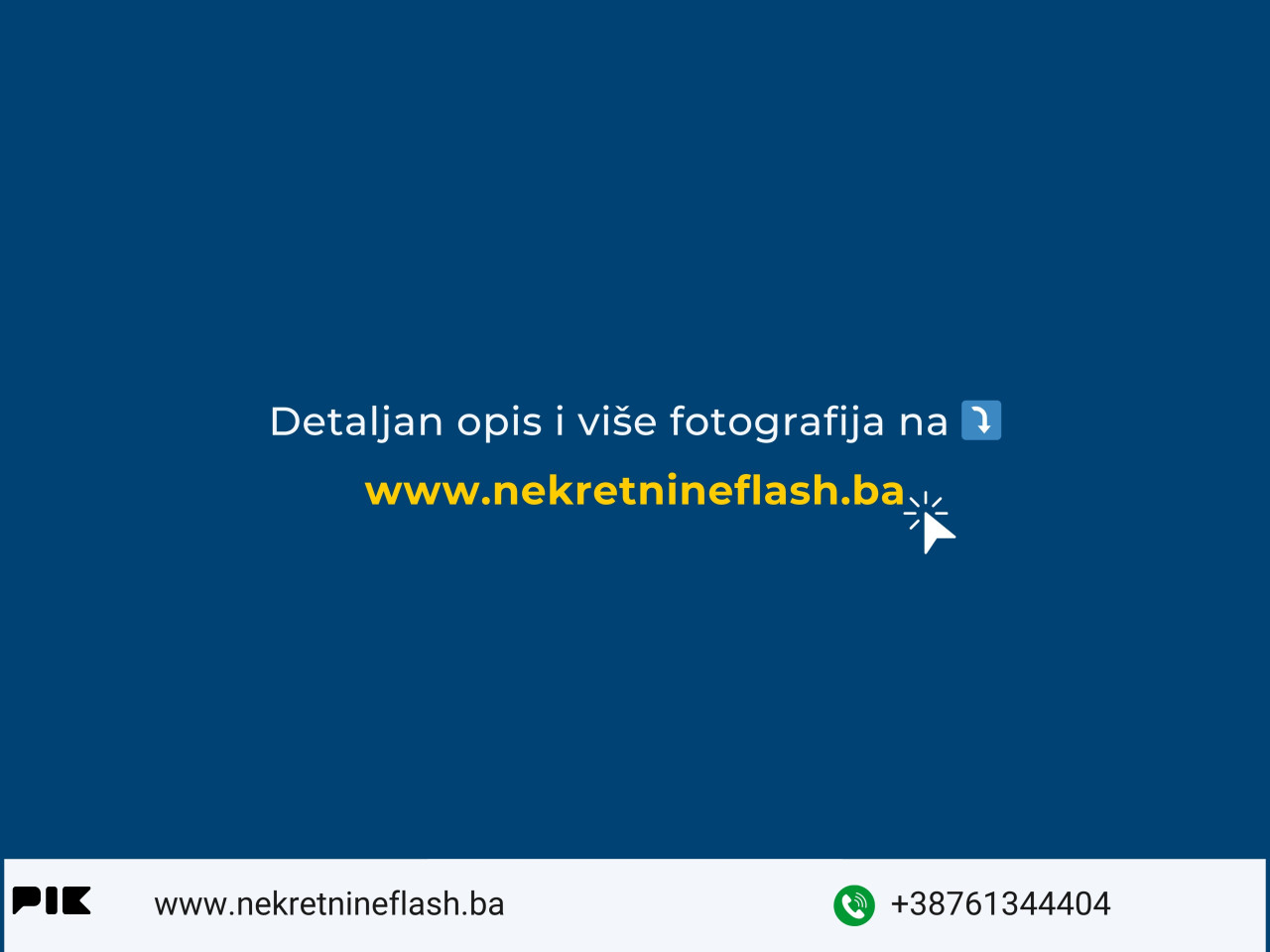 FLASH: Kuća i zemlja - ZENICA - Smetovski put / Dujmovići 25