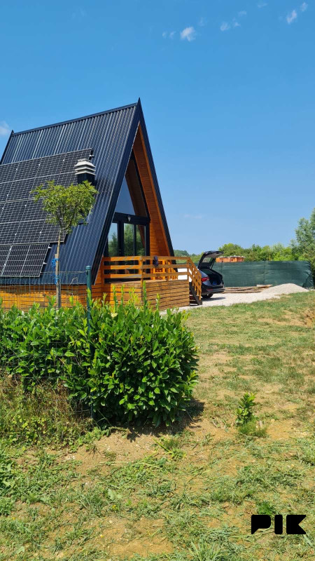 ZEMLJISTE - A-FRAME VIKENDICA NA RIJECI UNI Bihac