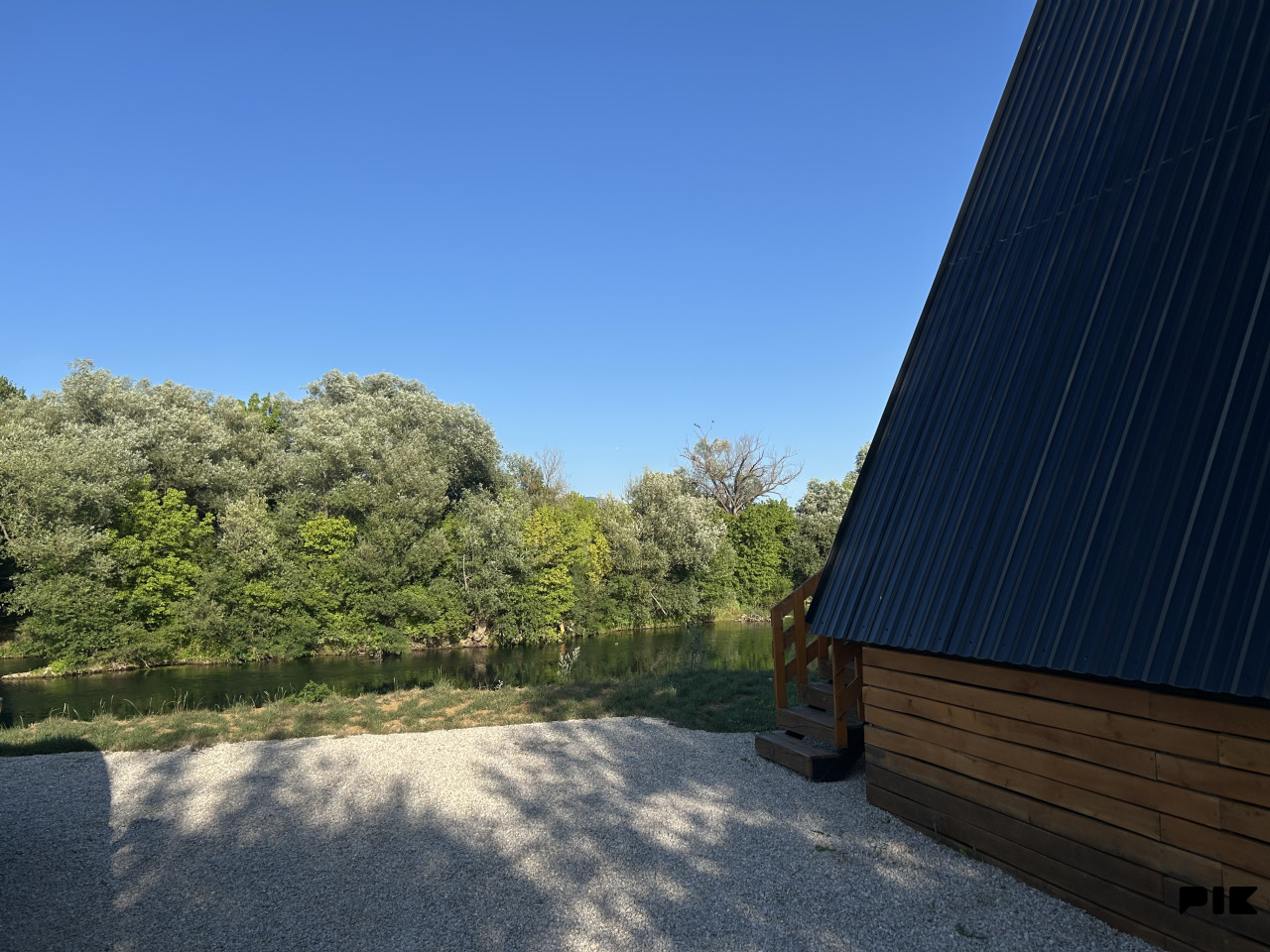 ZEMLJISTE - A-FRAME VIKENDICA NA RIJECI UNI Bihac 2