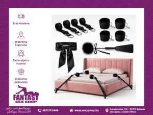 BDSM Vezovi za Krevet "Restraint Set 2.0" | SEX SHOP FANTASY