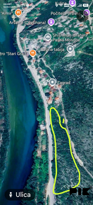 Zemljišta Počitelj 7823m2